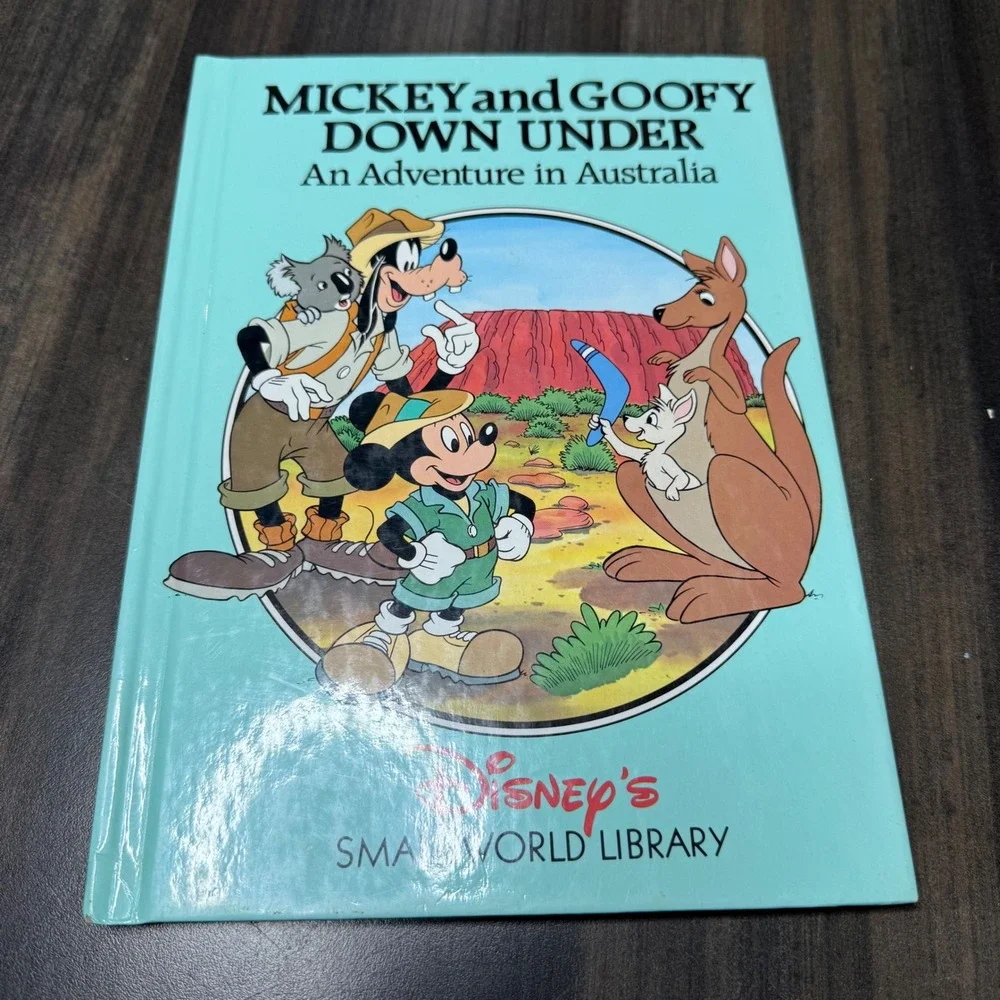 Disney Mickey and Goofy Down Under An Adventure‎ in Australia Childrens Book